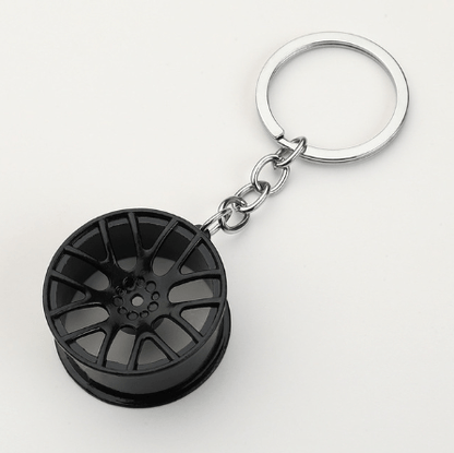 Wheel Rim Model Keychain