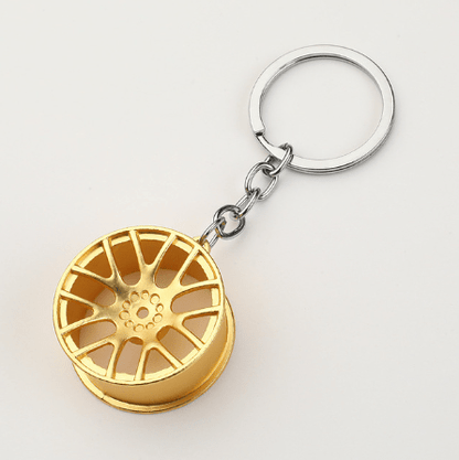 Wheel Rim Model Keychain